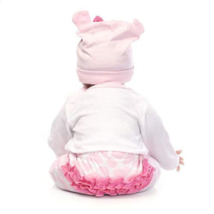 ZIYIUI Realtà neonatale Vinile in Silicone Morbido 55 cm 22 Pollici...