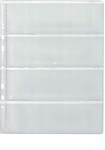 COLLECTOR 10 Pagine per Album di Banconote - Tipo 4 - Quattro Note,... - Ilgrandebazar