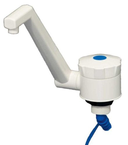 Moritz Rubinetto da campeggio, per camper, 12V, colore bianco