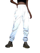 Carica l'immagine nel visualizzatore di Gallery, Frecoccialo Pantaloni Jogging Riflettenti da Donna Chino Lunghi XS - Ilgrandebazar