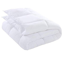 Carica l&#39;immagine nel visualizzatore di Gallery, Utopia Bedding Invernale Piumone Piumino, Anallergico, 230 x 220 cm, Bianco - Ilgrandebazar