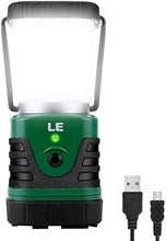 Carica l'immagine nel visualizzatore di Gallery, LE Lampada da Campeggio LED, Lanterna 4400mAh Ricaricabile USB,...