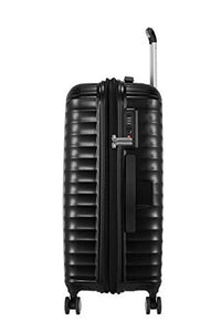 American Tourister Jetglam - M (67 cm - 77.5 L), Nero (Metallic Black)