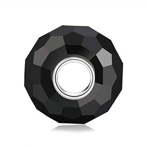 Andante-Stones Perlina in argento massiccio 925 con zircone sfaccettato... - Ilgrandebazar