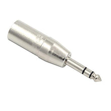 Carica l&#39;immagine nel visualizzatore di Gallery, VCE 2 Pezzi Adattatore Audio XLR Maschio- Jack 6.3mm stereo Spina cavo...