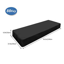 Carica l&#39;immagine nel visualizzatore di Gallery, Copertina del pianoforte, Estensibile Velluto Copertura 88keys-new - Ilgrandebazar