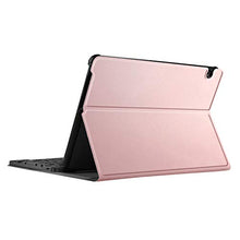 Carica l&#39;immagine nel visualizzatore di Gallery, FINTIE Tastiera Custodia per Huawei MediaPad T5 10 [Layout Oro rosa