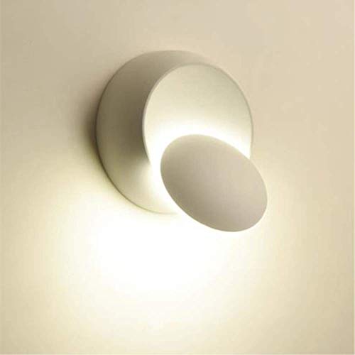 Lampada da Parete LED Applique Interno Moderno, Girevole a Bianco - Ilgrandebazar