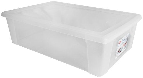 Stefanplast Visualbox, Scatola Multiuso XXL, 30 L, Trasparente