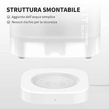 Carica l&#39;immagine nel visualizzatore di Gallery, PETKIT CYBERTAIL Fontanella per Gatti, Fontanella per Gatti Senza Fili,25dB Silenziosa,Fontanella per Cani,con Luci A LED,3.0 Aggiornare l&#39;elemento Filtrante,Pompa dell&#39;Acqua Senza Fili,1.8 L
