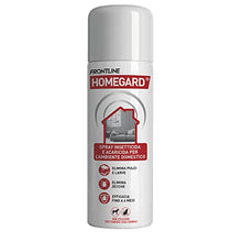 Carica l&#39;immagine nel visualizzatore di Gallery, FRONTLINE Homegard Spray Insetticida, Antipulci per Ambienti ad Azione Rapida, Protegge Mobili e Tessili di Casa, Elimina Pulci, Zecche, Uova e Larve fino a 6 mesi, Formato 250 ml