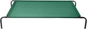 AmazonBasics - Brandina sopraelevata per animali, tessuto XL, Verde - Ilgrandebazar