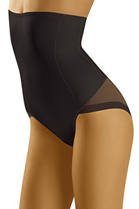 Wolbar Mutande Contenitive per Donna WB145 M, Nero