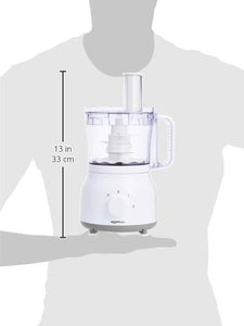 AmazonBasics - Robot e frullatore da cucina, 600 W, ciotola 2,4 L e...