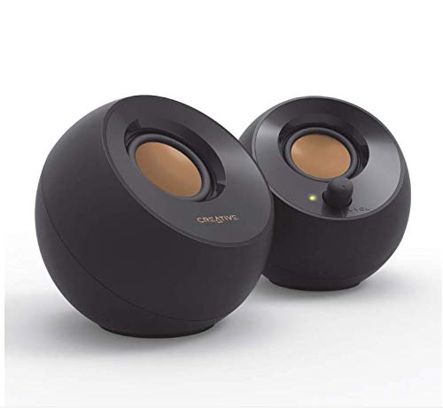 Sistema di altoparlanti desktop moderno Creative Pebble con Nero