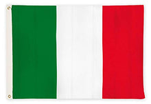 Carica l'immagine nel visualizzatore di Gallery, Bandiere di aricona - bandiera dell'Italia, resistente alle intemperie con 2 occhielli in metallo - bandiera nazionale italiana 90 x 150 cm, tricolore