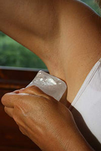 Deodorante naturale in allume di ammonio - Pietra Grezza 1 x 160/190 gr - Ilgrandebazar