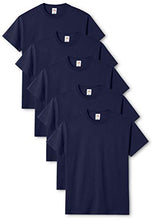 Carica l'immagine nel visualizzatore di Gallery, Fruit of the Loom Original T., T-Shirt Uomo, Blu (Navy 32), Large(Pacco da 5)