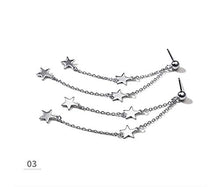 Carica l&#39;immagine nel visualizzatore di Gallery, Orecchini in Argento 925 Pendenti da Donna con Pendente...