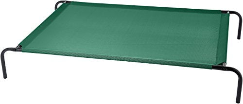 AmazonBasics - Brandina sopraelevata per animali, tessuto XL, Verde - Ilgrandebazar