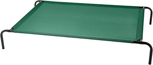 AmazonBasics - Brandina sopraelevata per animali, tessuto XL, Verde - Ilgrandebazar