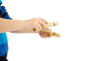 Nino Percussion NINO502 - Clavette in legno, misura S, coppia - Ilgrandebazar