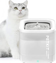 Carica l&#39;immagine nel visualizzatore di Gallery, PETKIT CYBERTAIL Fontanella per Gatti, Fontanella per Gatti Senza Fili,25dB Silenziosa,Fontanella per Cani,con Luci A LED,3.0 Aggiornare l&#39;elemento Filtrante,Pompa dell&#39;Acqua Senza Fili,1.8 L