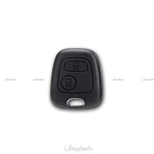 Carica l&#39;immagine nel visualizzatore di Gallery, Cover Chiave Guscio Telecomando 2 Tasti Peugeot 106 107 206 207 208 407 806...