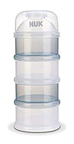 Nuk - 710393 - Scatola per latte in polvere, Colori assortiti