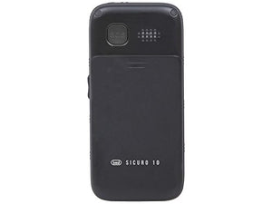 Trevi SICURO 10 Telefono Cellulare per Anziani con Tasti Grandi, Nero - Ilgrandebazar