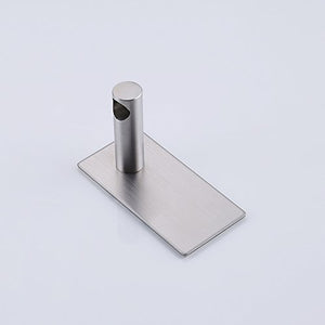 KES Porta Asciugamani Singola 12 Pollici 3M Auto Adesivo 30 CM, Base Quadrata - Ilgrandebazar