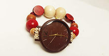 Carica l&#39;immagine nel visualizzatore di Gallery, Orologio da Polso di Legno Marrone Donna Regalo Compleanno Natale Amica... - Ilgrandebazar