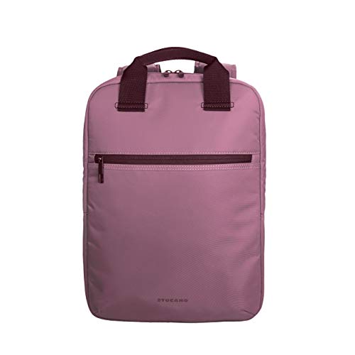 Tucano-Zaino Colorato Porta Pc per Computer da 13, 14 Pollici. Tasche Rosa