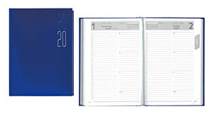 Idena 11435 - Agenda 2020, formato A5, 356 pagine, colore: Blu - Ilgrandebazar