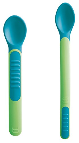 MAM 67076320 - Cucchiai e copricucchiai per bebè, sensibili al calore - Ilgrandebazar