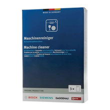 Carica l&#39;immagine nel visualizzatore di Gallery, 3 x Pulitore detergente sgrassante in busta per lavastoviglie 45gr. Bosch Siemens Neff Gaggenau NEW 00312193