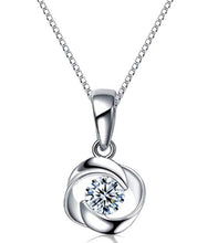 Carica l&#39;immagine nel visualizzatore di Gallery, Andy &amp; C Infinity Collana Donna Ragazza Argento 925 Cristalli Pendente Mamma... - Ilgrandebazar