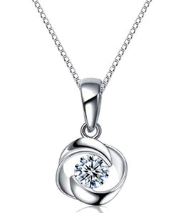 Andy & C Infinity Collana Donna Ragazza Argento 925 Cristalli Pendente Mamma... - Ilgrandebazar