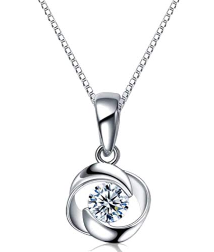 Andy & C Infinity Collana Donna Ragazza Argento 925 Cristalli Pendente Mamma... - Ilgrandebazar