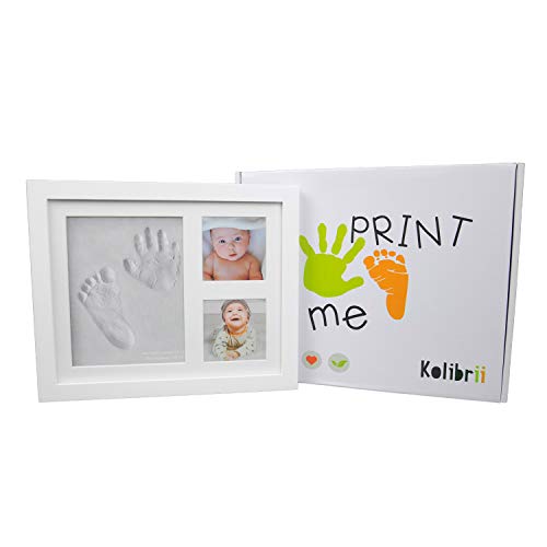 KOLIBRII-print Me, Cornice Impronte Neonato, Kit Impronta Mani E Piedi... - Ilgrandebazar
