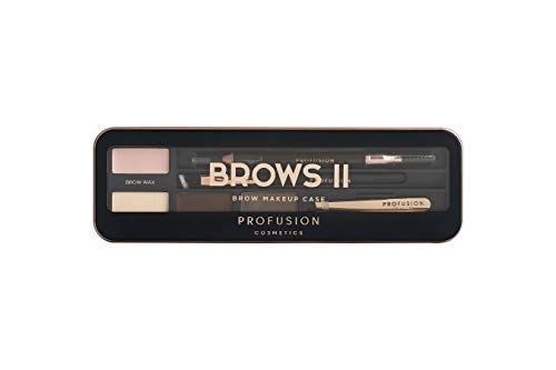 Profusion Cosmetics Tavolozza Di Trucco Pro Makeup Case Sopracciglia Brows... - Ilgrandebazar