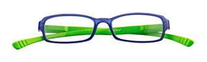 Edison & King Occhiali da Lettura con Stanghette +1,50 diottrie, blu-verde - Ilgrandebazar