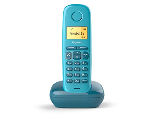 Gigaset A270 Telefono Portatile con Vivavoce, Ampio Display Acqua Blu - Ilgrandebazar