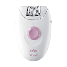 Carica l'immagine nel visualizzatore di Gallery, Braun Silk-épil 1 1370 Epilatore a Rete con 1 Accessorio, pink