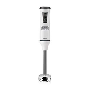 BLACK+DECKER BXHBA600E Frullatore a Immersione, 600 W, Acciaio Inox, 600 W - Ilgrandebazar
