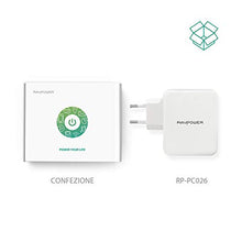 Carica l&#39;immagine nel visualizzatore di Gallery, RAVPOWER IT RP-PC026 Alimentatore USB, Bianco - Ilgrandebazar