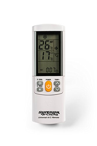 Superior AirCo PLUS - Telecomando universale per climatizzatori, 4000 codici