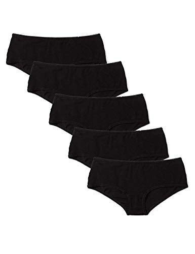 Marchio Amazon - Iris & Lilly Large (Talla produttore: Large), Nero (Black) - Ilgrandebazar
