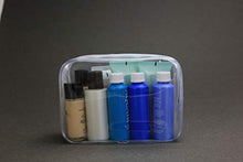 Carica l&#39;immagine nel visualizzatore di Gallery, Pochette Trasparente,Borse da Toilette Trasparente 5 pezzi PVC Bianca