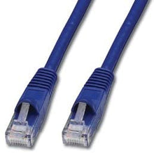 Carica l'immagine nel visualizzatore di Gallery, Lindy 0.5m CAT6 UTP Cable cavo di rete 0,5 m Blu